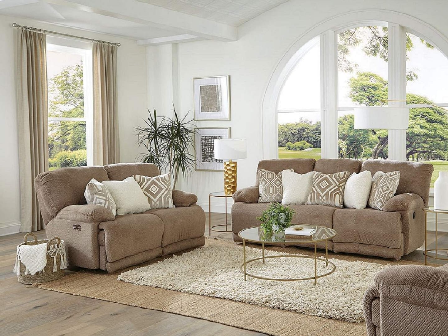 MILLY Reclining Sofa and Love-seat