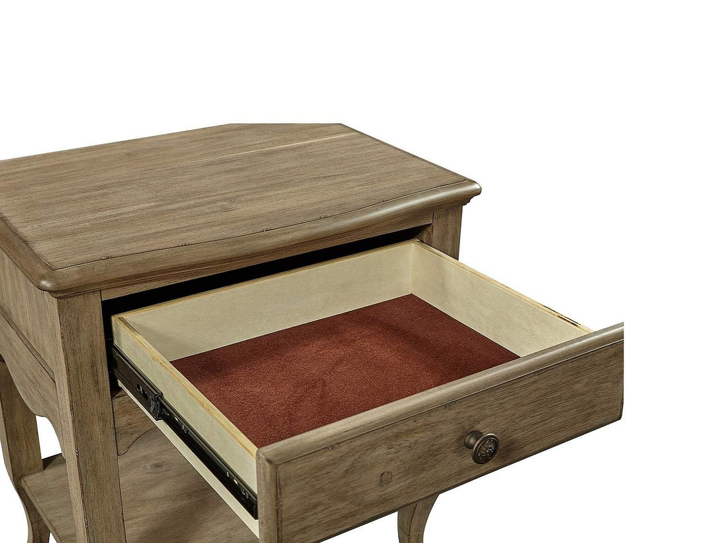 ANYOR Queen Bed - Night Stand Drawer