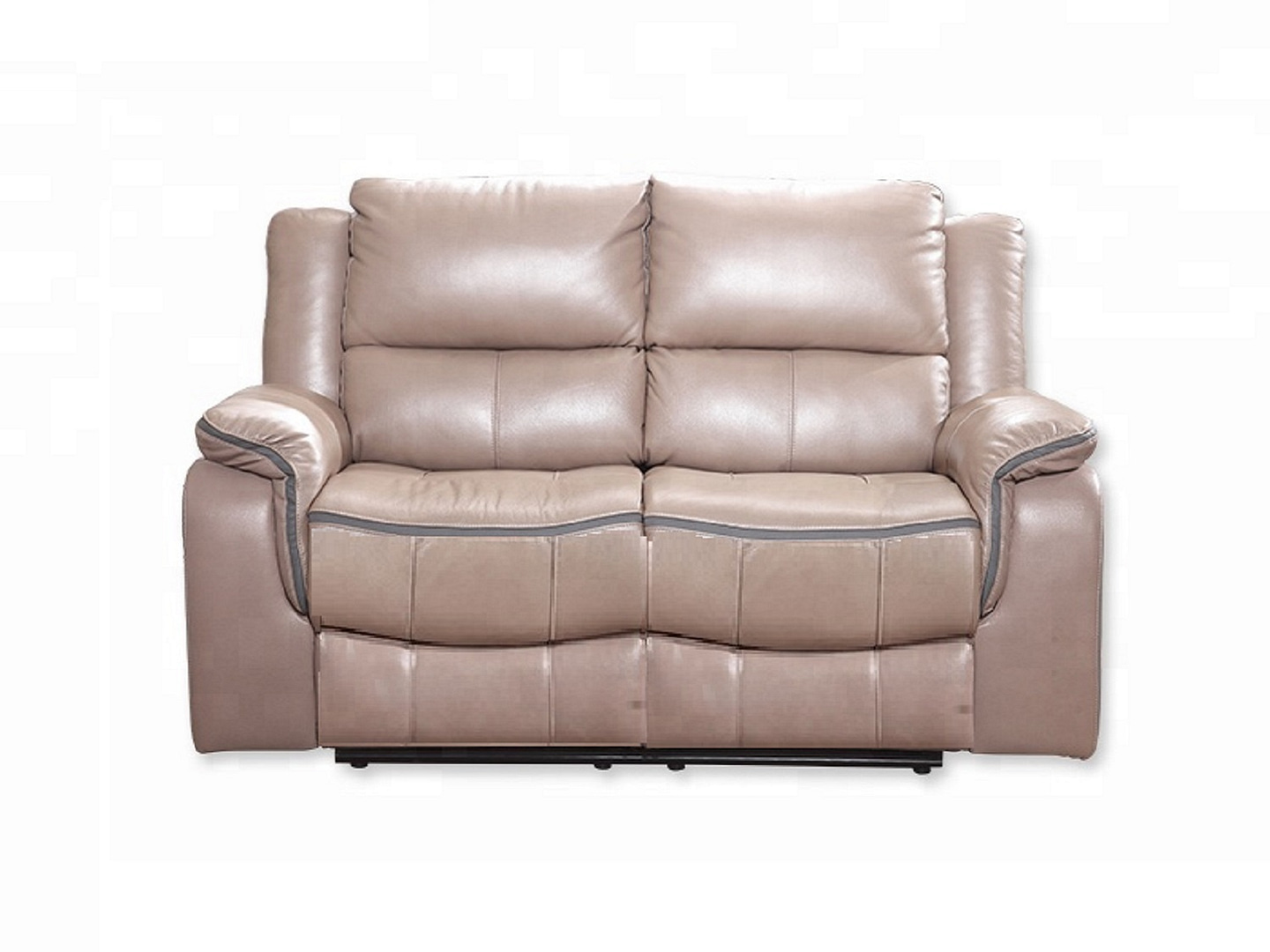SONNA Leather Reclining Loveseat - Zoom