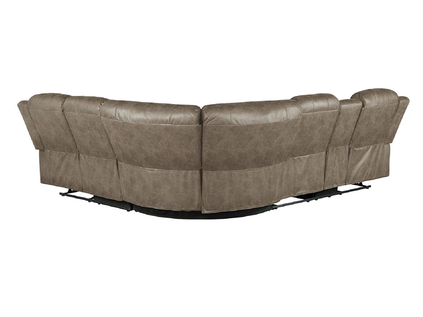 FERNLY Reclining Sectional with Console - Back