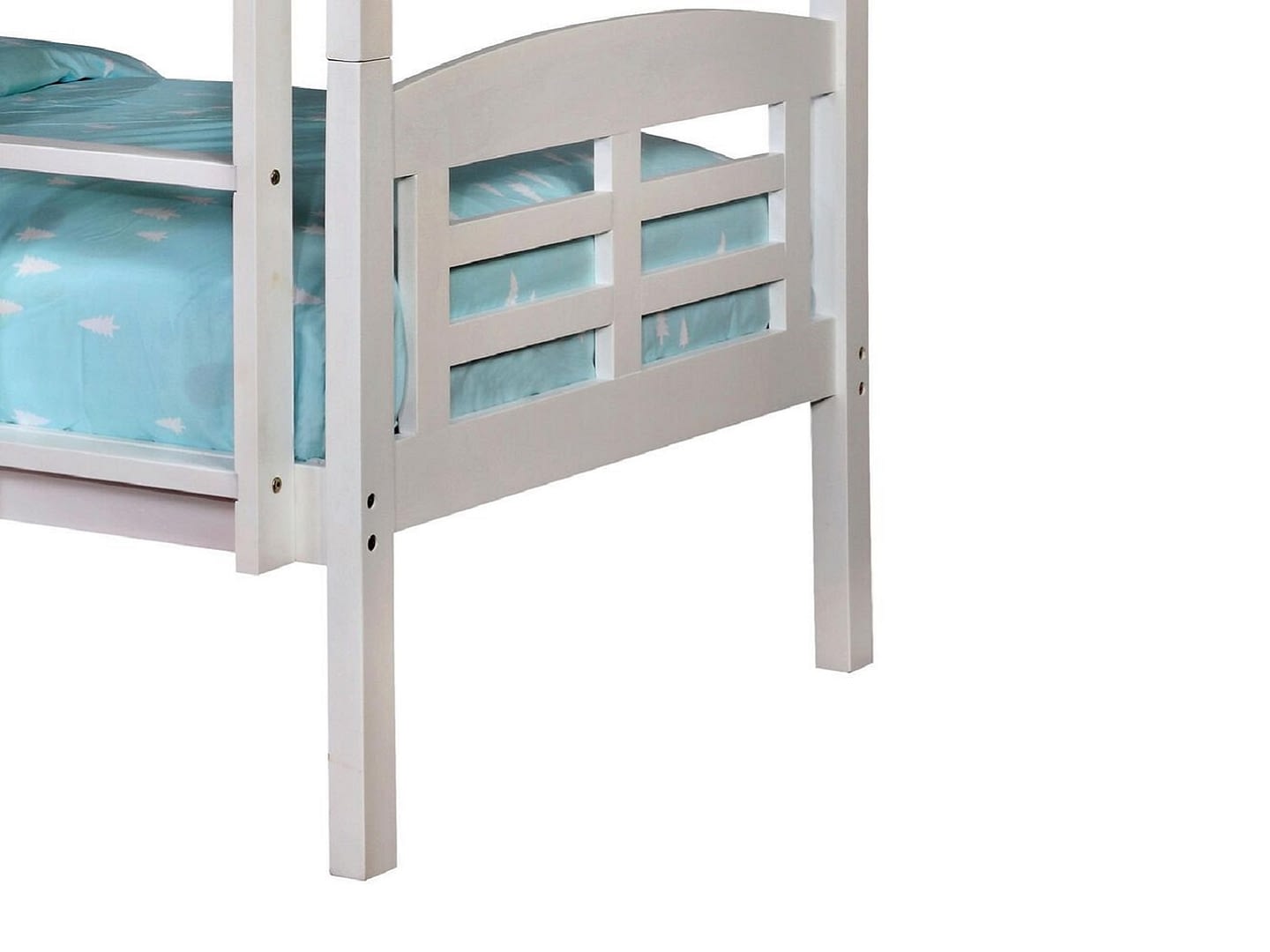 YALE Twin over Twin Bunk Bed - Footboard Zoom