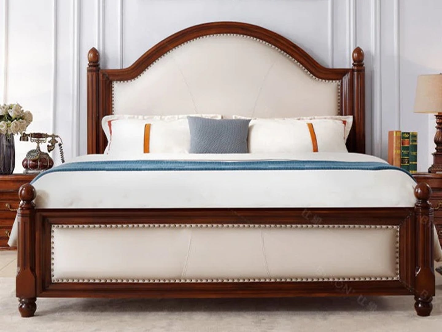 AUBRUN King Bed - Front