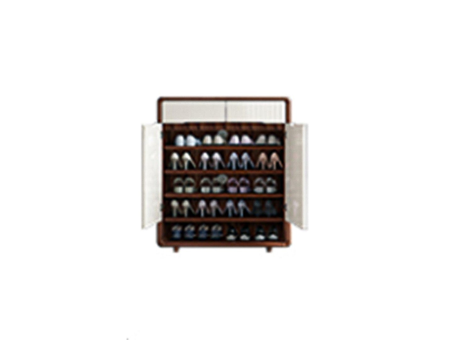CLARION Shoe Storage Cabinet - Open