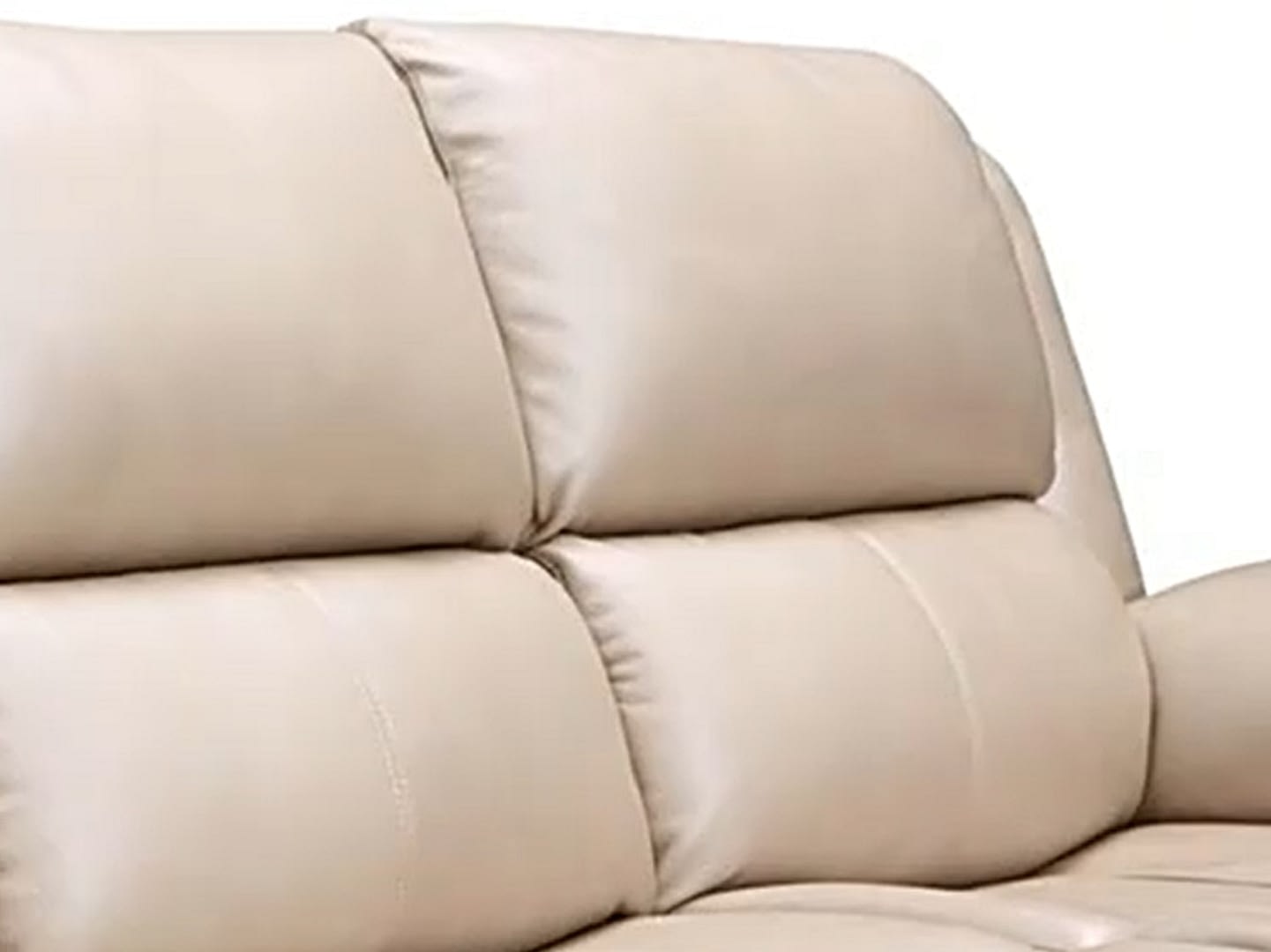 SONNA Leather Reclining Sofa - Back