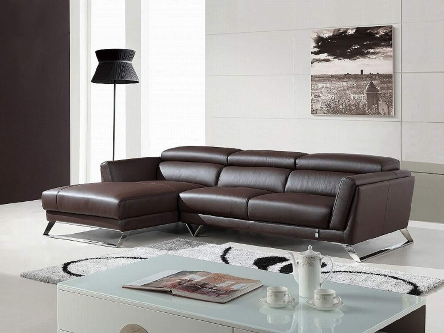VIMLE Leather Sectional