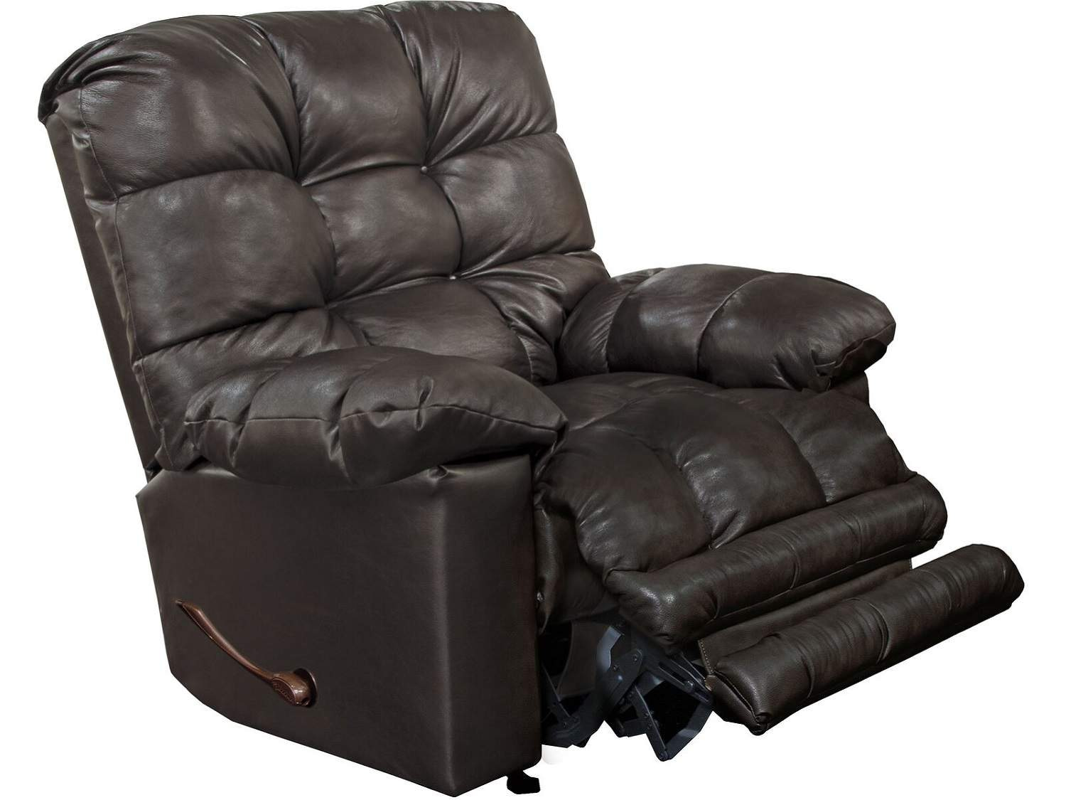 DELTA Leather Recliner Chair - Open
