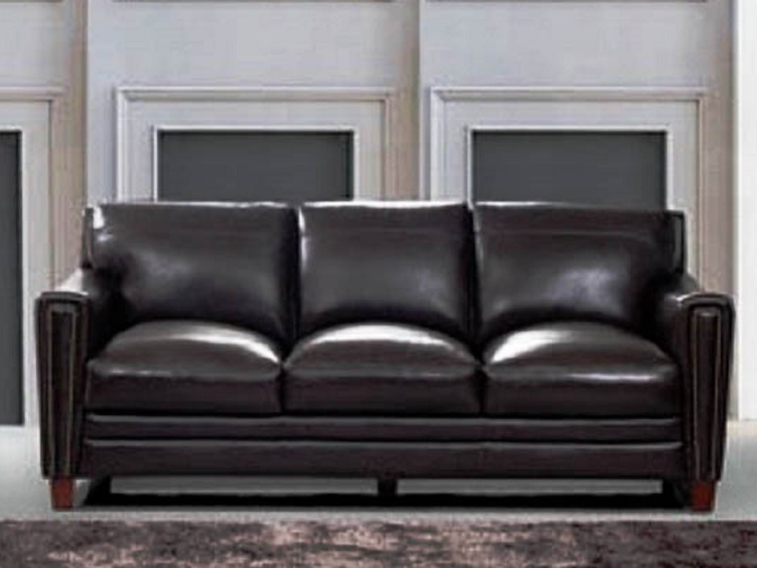 ZOLFO Leather Sofa