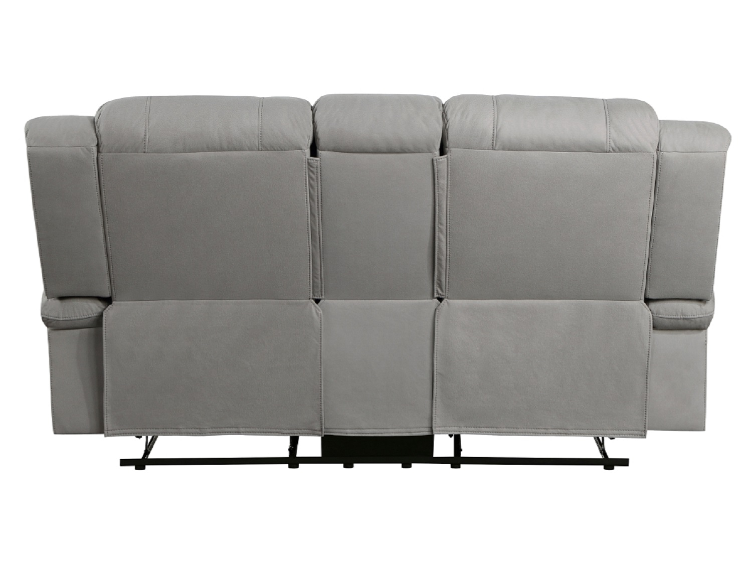 QUINCY Reclining Loveseat with Console -Back