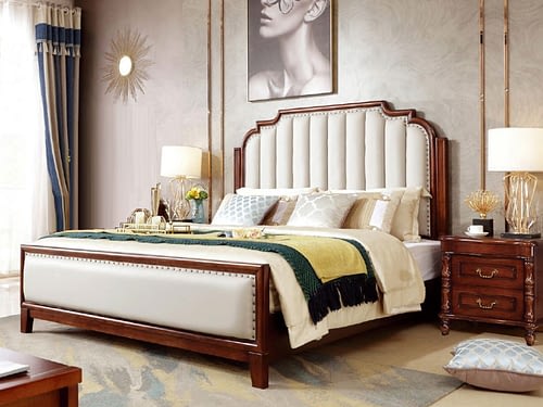 CORDELE King Bed & 2 Nightstands