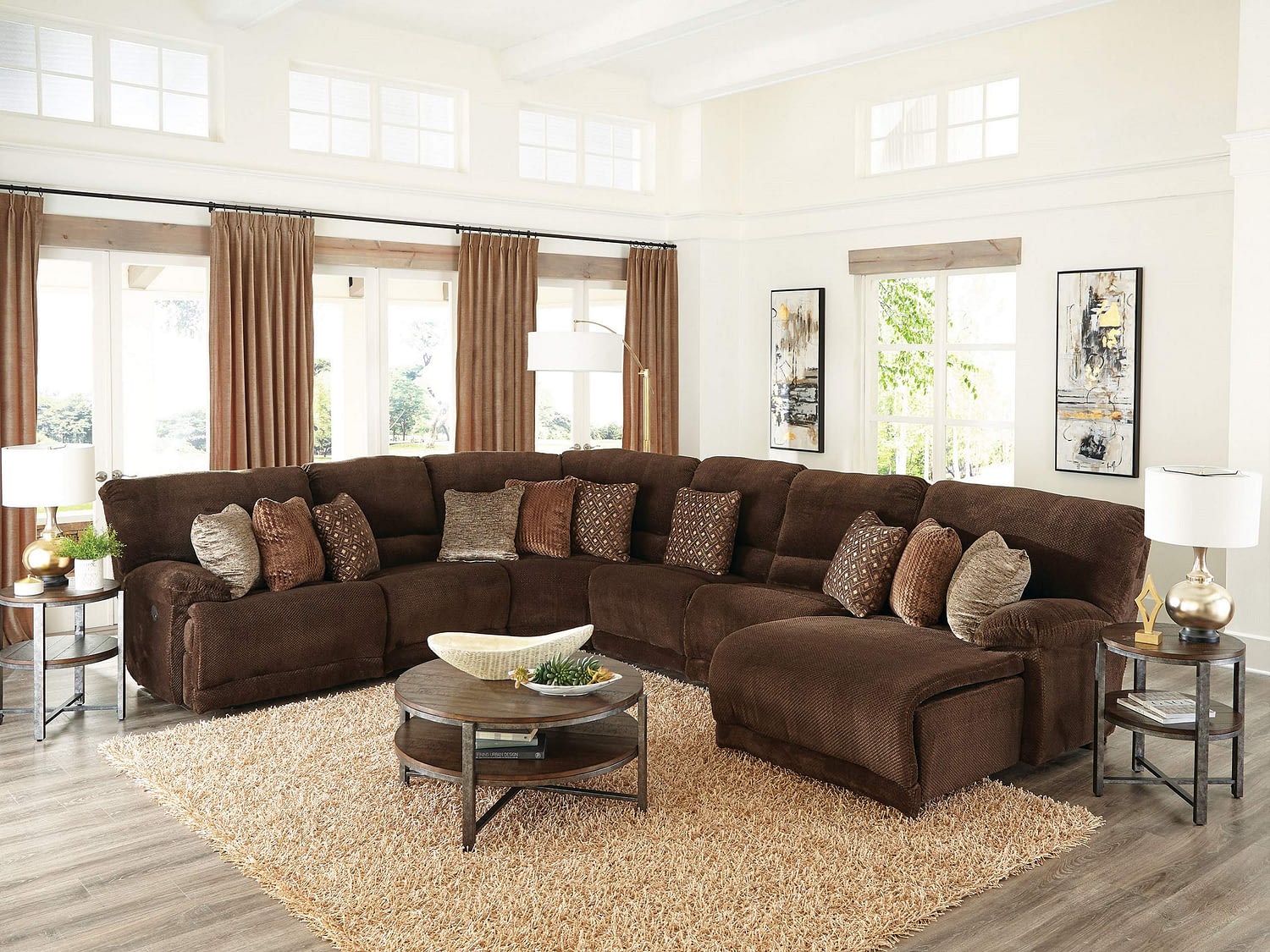 OLIVIA Reclining Sectional