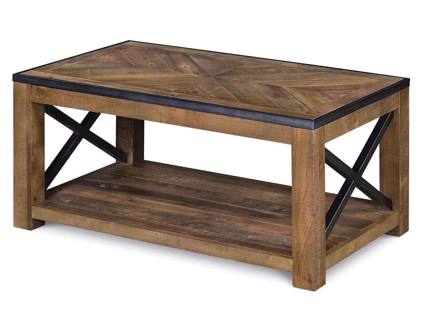 BENSON Lift-Top Coffee Table - Closed Zoom
