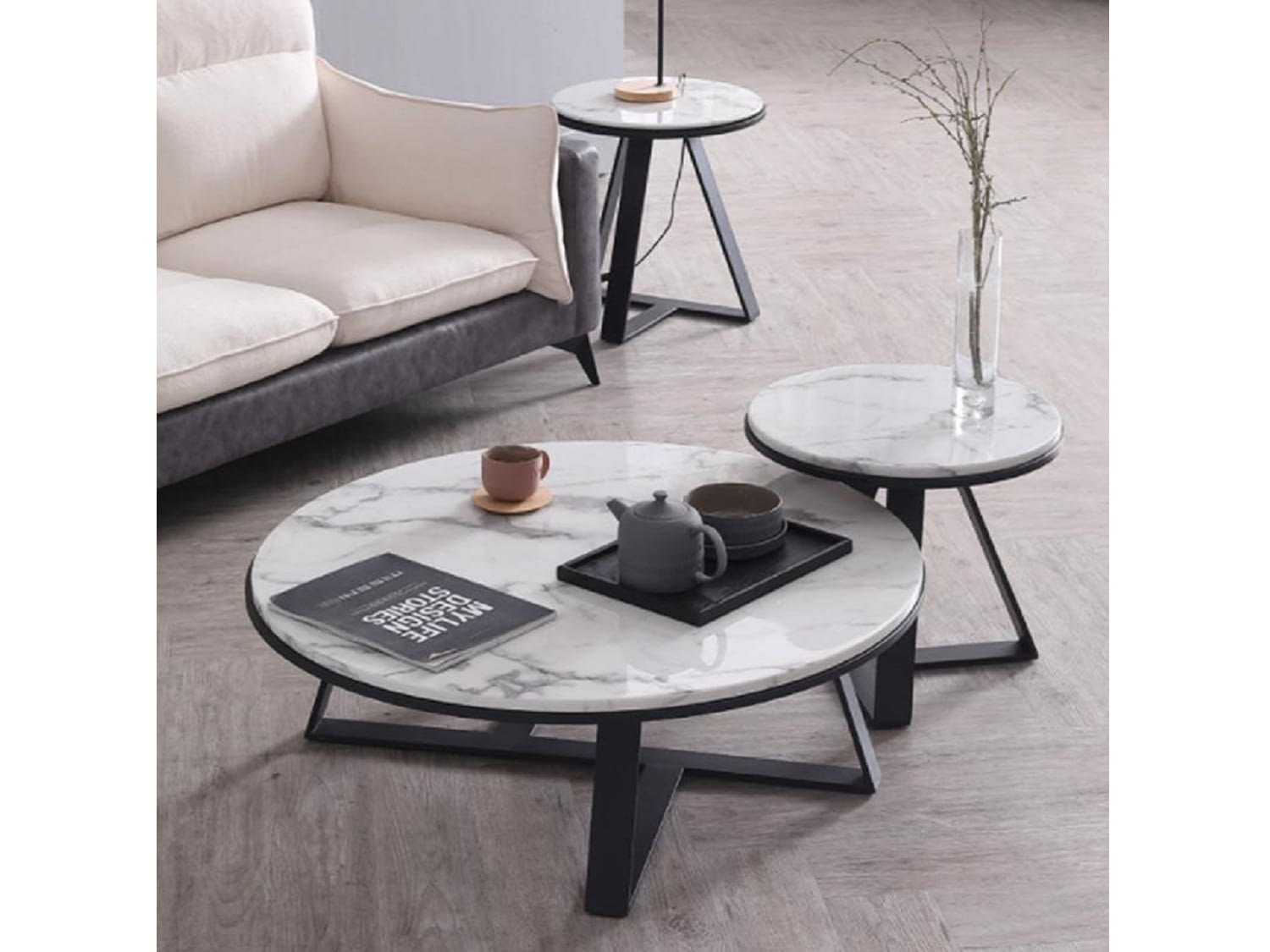 DALLAS Coffee Table & 2 End Tables