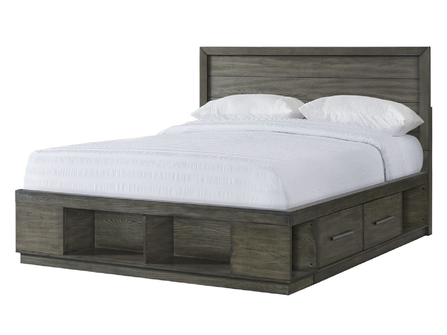 GENITO King Bed - Right Storage